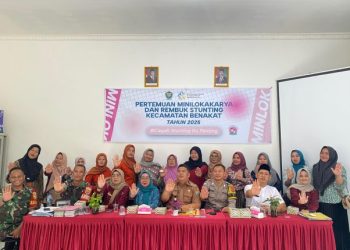 Pemerintah Kecamatan Benakat Gelar Pertemuan Minlok dan Rembuk Stunting Tahun 2025