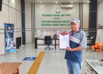 Pembangunan Puskesmas Muara Belida Disorot, Aktivis Laporkan Dugaan Penyimpangan ke Kejari Muara Enim