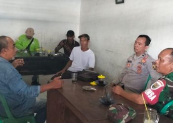 Babinsa dan Bhabinkamtibmas Intensifkan Komsos di Kecamatan Gunung Megang, Perkuat Sinergi dan Kedekatan dengan Warga