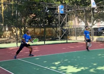 Danyonkav 5/DPC Karang Endah Ikut Berlaga di Turnamen Tenis HUT Bhayangkara Ke-79 