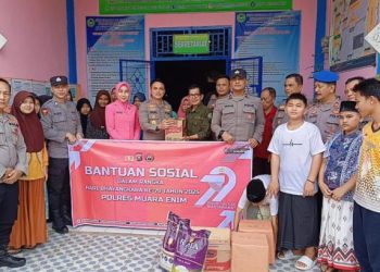 Polres Muara Enim : “Di Balik Seragam, Ada Hati yang Peduli”
