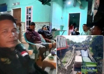 Pasca Jembatan Muara Lawai Merapi Ambruk, Warga STB Muara Lawai Muara Enim Kompak Larang Mobil Batu Bara Melintas di Wilayahnya