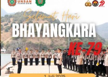 Presiden BEM Universitas Serasan Sekundang Ucapkan Selamat Hari Bhayangkara ke-79