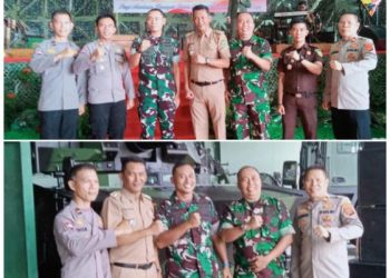 Ramah Tamah Dan Pisah Sambut Danyonkav 5/DPC Karang Endah Berlangsung Penuh Kebersamaan 