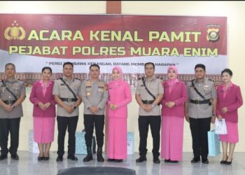 Kenal Pamit Pejabat Polres Muara Enim: Penuh Haru dan Semangat Kebersamaan