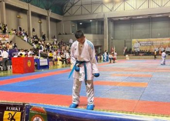 Karateka Dwipangga Naik Podium Dalam Event Open Tournament Piala Ketua DPRD Provinsi Sumsel