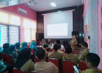 Tingkatkan Pelayanan Kesehatan Masyarakat, UPTD Puskesmas Gelumbang Gelar Lokakarya Lintas Sektor 