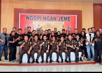 Peringati Hari Bhakti Adhyaksa Ke- 65, Kejari Muara Gelar Konferensi Pers Terkait Capaian Kinerja 