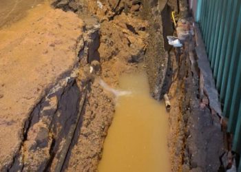 Breaking News, Drainase di Muara Enim Alami Longsor Dinas Terkait Belum Berikan Keterangan Resmi 