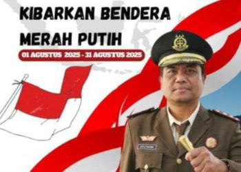 Ayo Serentak Kibarkan Bendera Merah Putih 