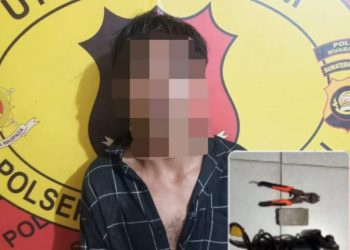 Pelaku Curi Kabel Perusahaan Ditangkap Team Tarantula 