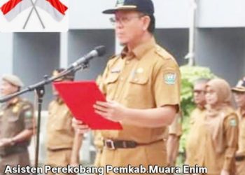 Sambut HUT RI Ke-80, Asisten Perekobang Muara Enim Ajak Maknai Semangat Kemerdekaan 