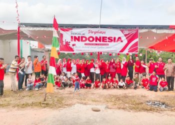 Dalam Rangka HUT RI ke 80, Warga Perumahan Villa Bougenville Asri Gelar Perlombaan