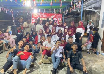 Pemuda Pemudi DPR Dusun 04 Desa Ujanmas Baru Gelar Perlombaan Meriahkan HUT RI ke-80