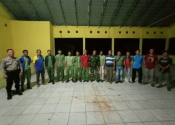 Sinergitas TNI Dan Masyarakat: Babinsa Gerakan Multi Komponen Wujudkan Kamtibmas Di Kecamatan Benakat