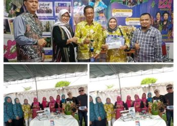 TP PKK Desa Pinang Blarik Raih Juara 1 Festival Bungkol di Karang Asam Tanjung Enim