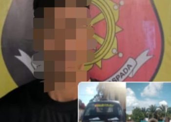 1 Pelaku Pencuri Buah Sawit Dibekuk Polsek Gunung Megang 2 Pelaku DPO 
