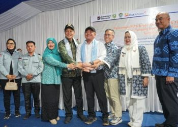 Perkuat Ketahanan Pangan, PTBA Hadirkan Dua PLTS Irigasi untuk Petani Muara Enim