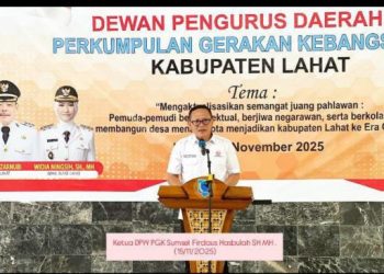DPD PGK Lahat Dilantik, Ketua DPW PGK Sumsel : Lahirnya Semangat Kebangsaan di Bumi Seganti Setungguan 