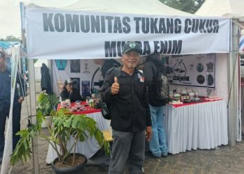 Koperasi Merah Putih Ujan Mas Baru Meriahkan HUT ke-79 Kabupaten Muara Enim Lewat Gebyar UMKM Koperasi Membara 2025