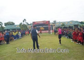 Danyon Kav 5/ DPC Karang Endah Buka Turnamen Dwi Pangga Cup Junior 2025 
