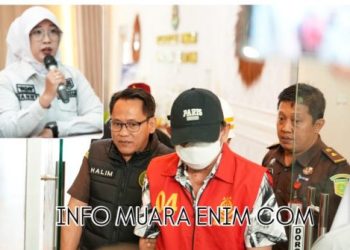 Lagi, Kejati Sumsel Lakukan Penahanan Pelaku Kasus Dugaan Korupsi Kur Mikro Bank Cabang Semendo Muara Enim Ke Rutan 
