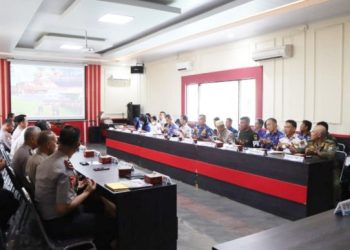 Jelang Natal dan Tahun Baru Polres Muara Enim Gelar Rakor Lintas Sektor & Siap Hadir Menjaga Kamtibmas 