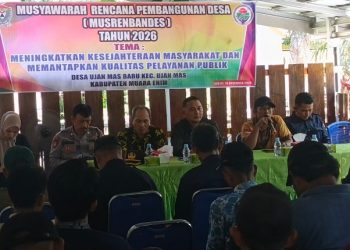 Pemerintah Desa Ujan Mas Baru Gelar MusrenbangDes 2025, Fokus Tingkatkan Kesejahteraan dan Kualitas Pelayanan Publik
