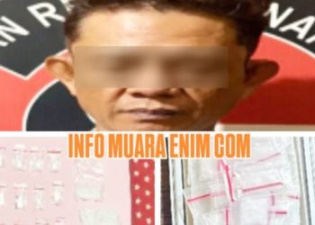 Hasil Penggeledahan, Pelaku Narkoba 16 Paket Sabu di Kelurahan Muara Enim Terancam Seumur Hidup 