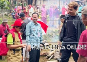 Hadiri Syuting Si Bolang TV Nasional Trans 7, Camat SDL Muara Enim : Berharap Tradisi Lokal Terus Dikenal Generasi Muda 