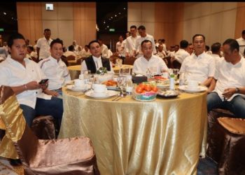 Penuh Haru, Polres Muara Enim Gelar Malam Akraban Pelepasan AKBP Jhoni Eka Putra