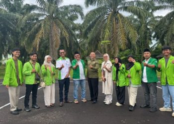 PC GP Ansor Muara Enim Luncurkan Ansor Peduli Lingkungan, Wakil Bupati Buka Penanaman Pohon di Universitas Serasan