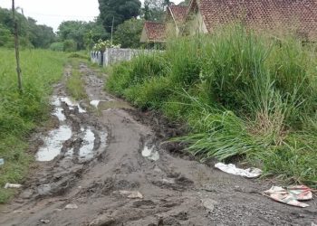 Warga Gelumbang Hibahkan Tanah Demi Miliki Jalan Mulus Dari Pemerintah Kabupaten Muara Enim