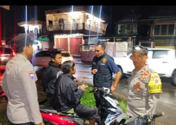 Ini Kata AKP Erwin, SH, MH Kapolsek Gunung Megang: ‘Patroli Rutin Demi Keamanan dan Kenyamanan Masyarakat”