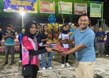 Grand Final Tournamen Volly Ball Karang Endah Cup 2026 Berlangsung Semarak