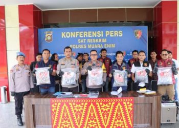 Kasus Pembunuhan di Desa Gaung Asam Belida Darat Muara Enim Polisi Tetapkan 2 Orang Tersangka