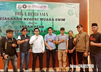 Kejari Muara Enim Gelar Bukber Bersama Insan Pers 