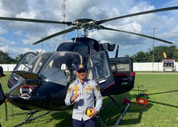 Ada Petugas Penting Saat Ustad Abdul Somad Turun Dari Helikopter di Muara Enim, Siapakah Dia?