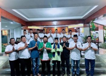 Buka Puasa Bersama PC GP Ansor Muara Enim Dilanjutkan Peninjauan Posko Ansor Banser Presisi