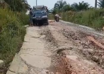 Warga Semende Muara Enim Menjerit, Aktivitas Terganggu Akibat Jalan Rusak 