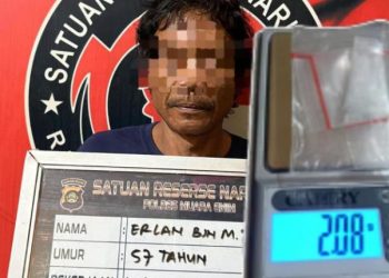 Polres Muara Enim Ringkus Pengedar Sabu di Rapen Green City, Komitmen Polda Sumsel Berantas Narkoba