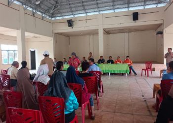 Belum Ada Hasil KJPP Puluhan Warga Terdampak Fly Over Ujan Mas Baru Kecewa Langsung Membubarkan Diri 