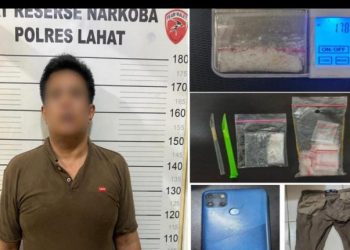 Pengedar Sabu di Lahat Tengah Ditangkap Tanpa Perlawanan, Polisi Sita Klip dan Pipet Modifikasi