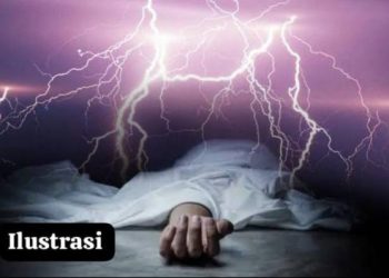 7 Warga di Desa Alai Selatan Lembak Muara Enim Tersambar Petir, 1 Warga Meninggal Dunia 