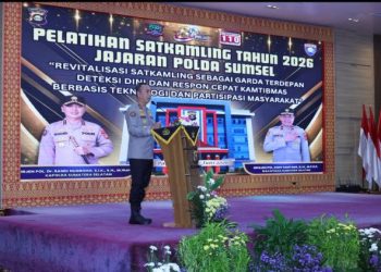 Bangun Ketahanan Sosial, Polda Sumsel Latih Ribuan Satkamling Jadi Garda Deteksi Dini