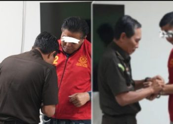 Kejati Sumsel Serahkan Tersangka Oknum Anggota DPRD Muara Enim & Anaknya ke Rutan Palembang 