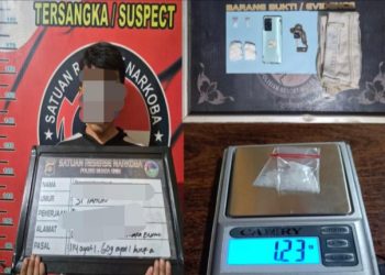 Berawal dari Informasi Warga, Polres Muara Enim Ungkap Kasus Peredaran Sabu