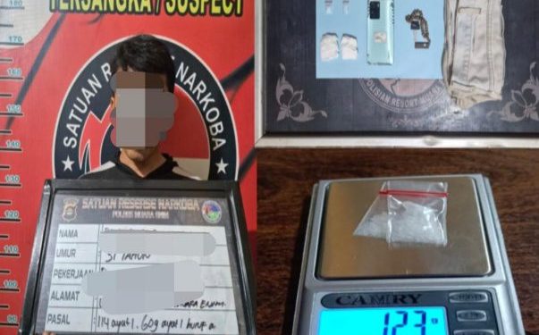 Berawal dari Informasi Warga, Polres Muara Enim Ungkap Kasus Peredaran Sabu