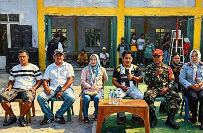 Turnamen Olahraga Kades Cup I Desa Penanggiran Gunung Megang Tahap Pertama Berlangsung Sukses