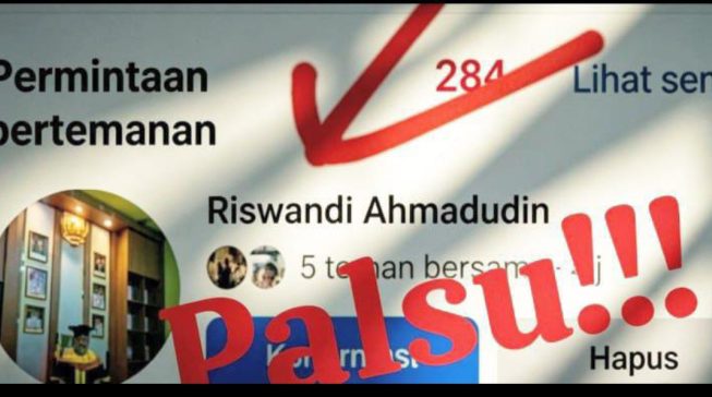 Manfaatkan Foto Asli Kades Tebat Agung, Warga Net Diminta Waspada Akun Facebook Abal-Abal